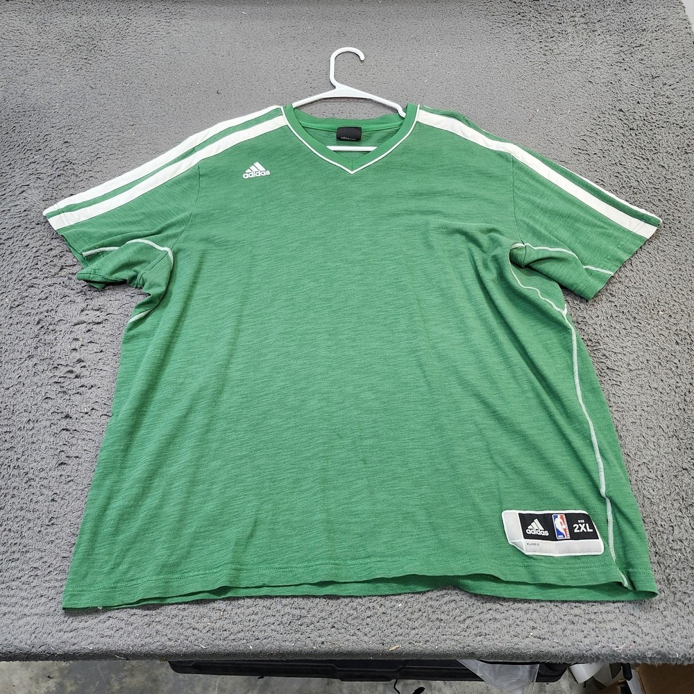 Adidas NBA Authentic Warm Up Shooting Shirt 2XL Green NBA Licensed